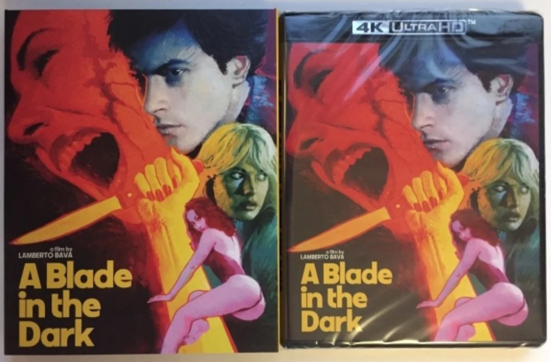 A Blade in the Dark - Limited Edition BOX (2x 4K Ultra HD + 2x Blu-ray) (Mukana hieno kulmasta aukeava Boksi + Slipcover ja vihkonen) Vinegar Syndrome | 1983 | Limited Edition of 6,000 (1 Movie, 2 Cuts) La casa con la scala nel buio