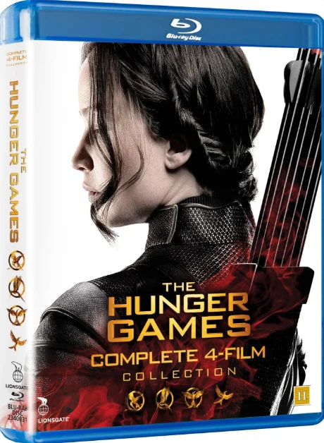 Nälkäpeli (Blu-ray) sarjan kaikki 4 elokuvaa (The Hunger Games - Complete 4-Film Collection) Nälkäpeli - The Hunger Games / Nälkäpeli: Vihan liekit - The Hunger Games: Catching Fire / Nälkäpeli - Matkijanärhi, osa 1 Original title: The Hunger Games: Mocki