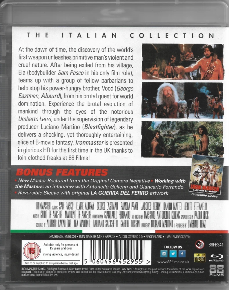 Terässoturi - Ironmaster - La guerra del ferro (Blu-ray) The Italian Collection #27