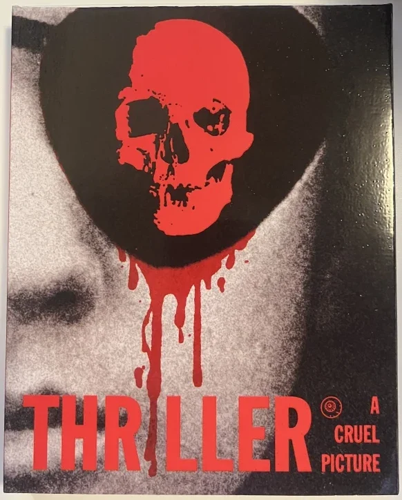 Thriller - A Cruel Picture - Limited Edition Variant Slipcover (4K Ultra HD + 2 x Blu-ray) Thriller - en grym film (They Call Her One Eye) Vinegar Syndrome