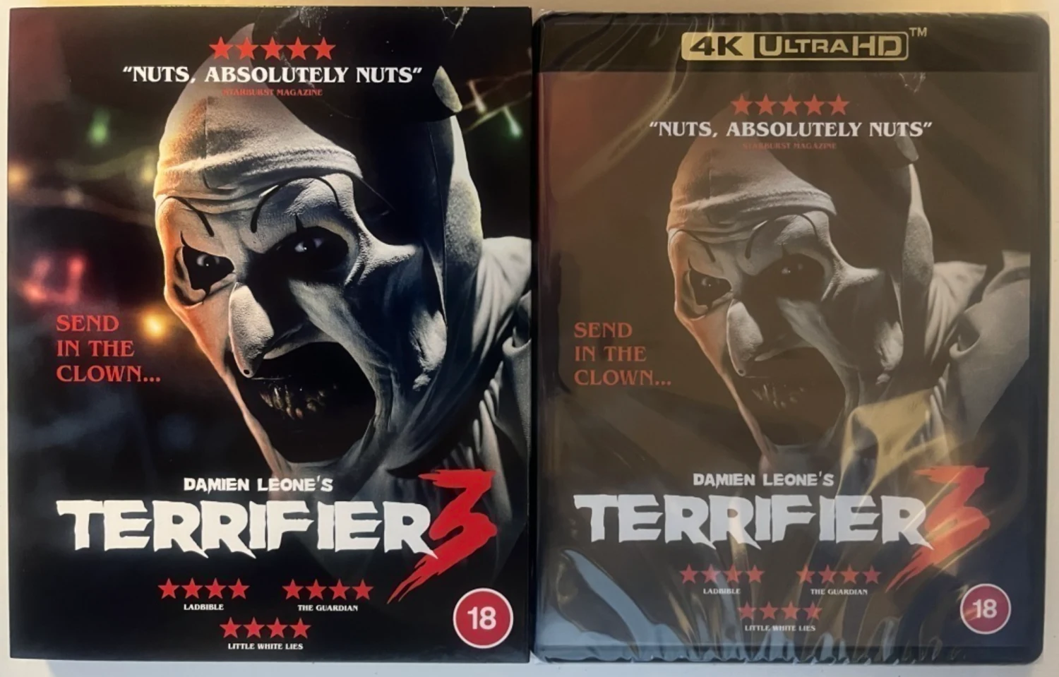 Terrifier 3 (4K Ultra HD) 2024 (Limited Slipcover)