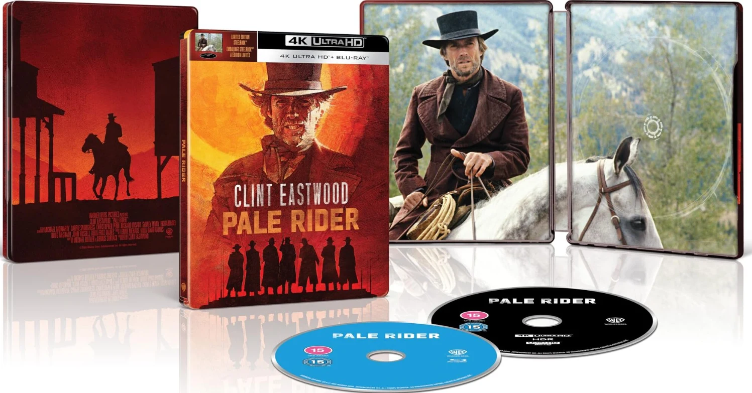 Kalpea ratsastaja - Pale Rider (1985) Limited Edition Steelbook (4K UHD + Blu-ray)