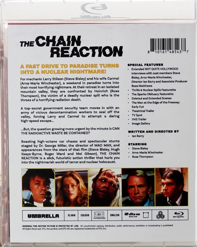 Ketjureaktio - The Chain Reaction (Blu-ray) 1980 (Vihkonen)