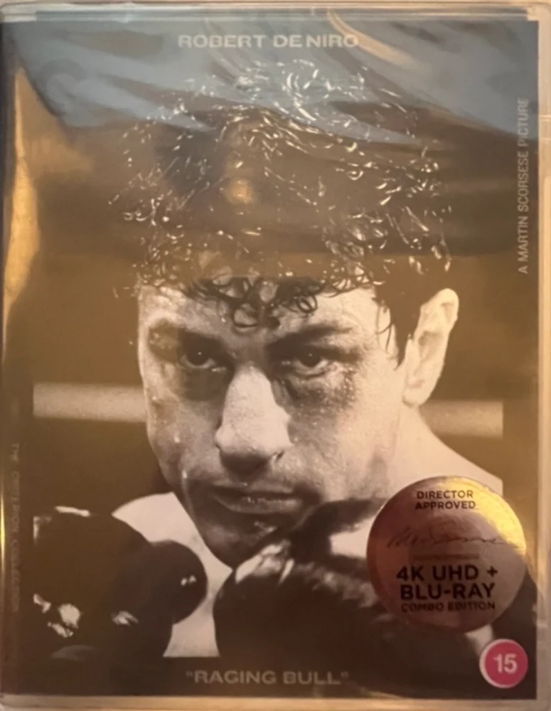 Kuin raivo härkä / Raging Bull - Special Edition (4K Ultra HD + Blu-ray) Vihkonen mukana. Criterion Collection