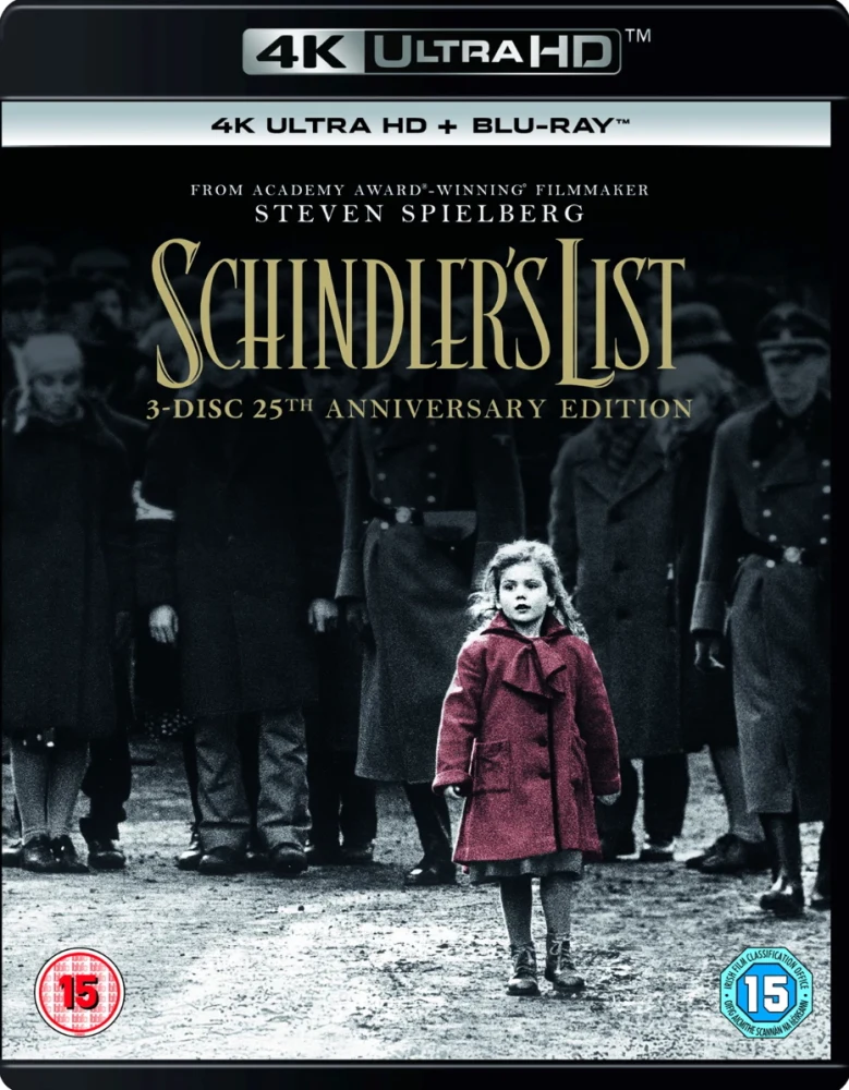 Schindler's List (1993) (4K UHD + Blu-ray) Schindlerin lista