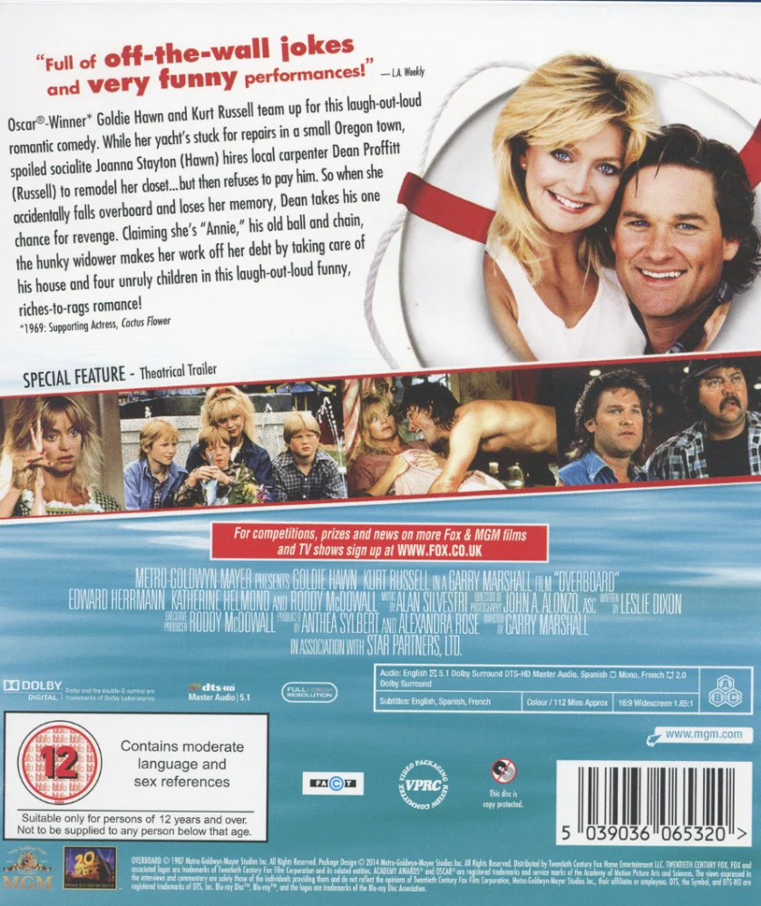 Yli Laidan - Overboard (Blu-ray)