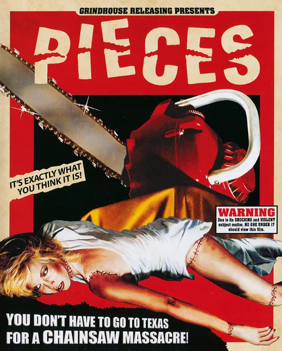 Pieces (3-Disc Special Edition) Mil gritos tiene la noche [Grindhouse Releasing] 4K Masteroitu!