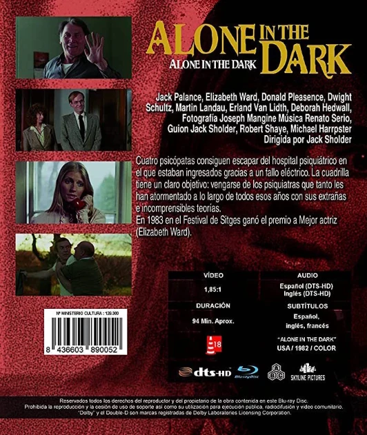 Armoton yö - Alone in the Dark (Blu-ray) 1982