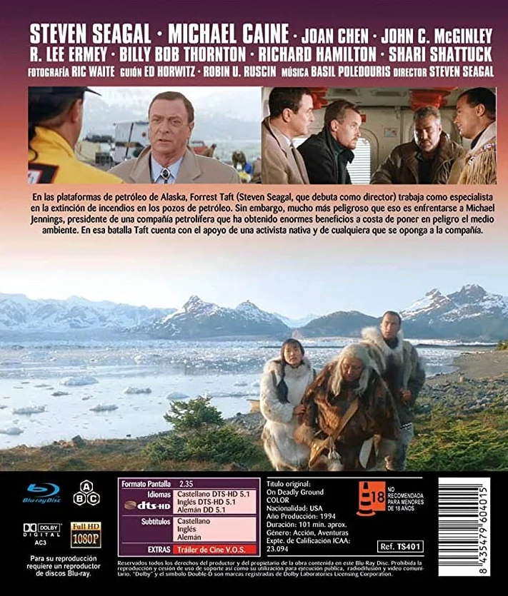 On Deadly Ground - Vaarallisella Alueella (Blu-ray)