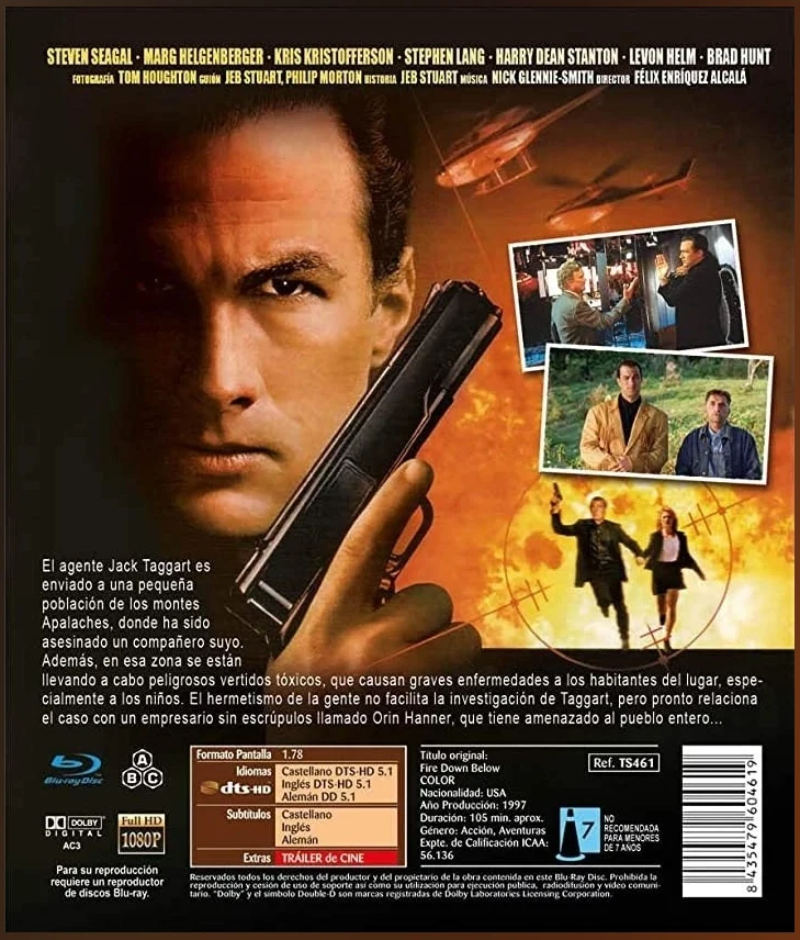 Fire Down Below - Tappava salaisuus (1997) Blu-ray