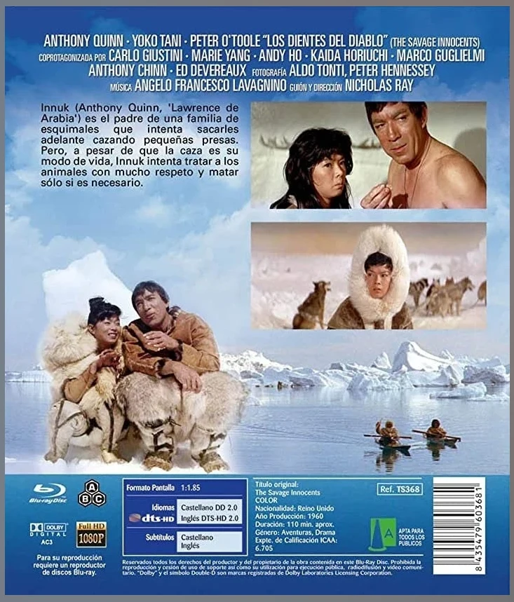 Paholaisen hampaat - The Savage Innocents [Blu-ray]