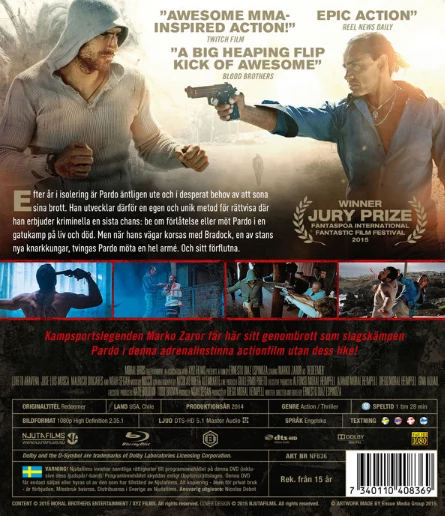 Redeemer - Yhden Miehen Armeija (Blu-ray) Marko Zaror