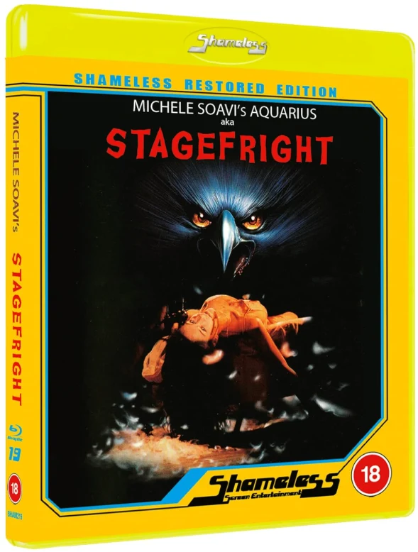 Mielisairaalan massamurhaaja - Stagefright - Collector's Limited Edition (Blu-ray) (Slipcover) aka Deliria ; Bloody Bird ; Sound Stage Massacre ; Stage Fright ; StageFright ; StageFright: Aquarius / Shameless / Limited Edition - Limited to 2000 / 4K Maste