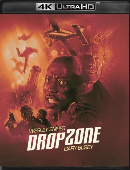 Drop Zone - pudotusalue - Limited Edition Slipcase (4K Ultra HD + Blu-ray) Vinegar Syndrome (Numeroitu painos - numero on eri kuin kuvassa) Exclusive Mediabook