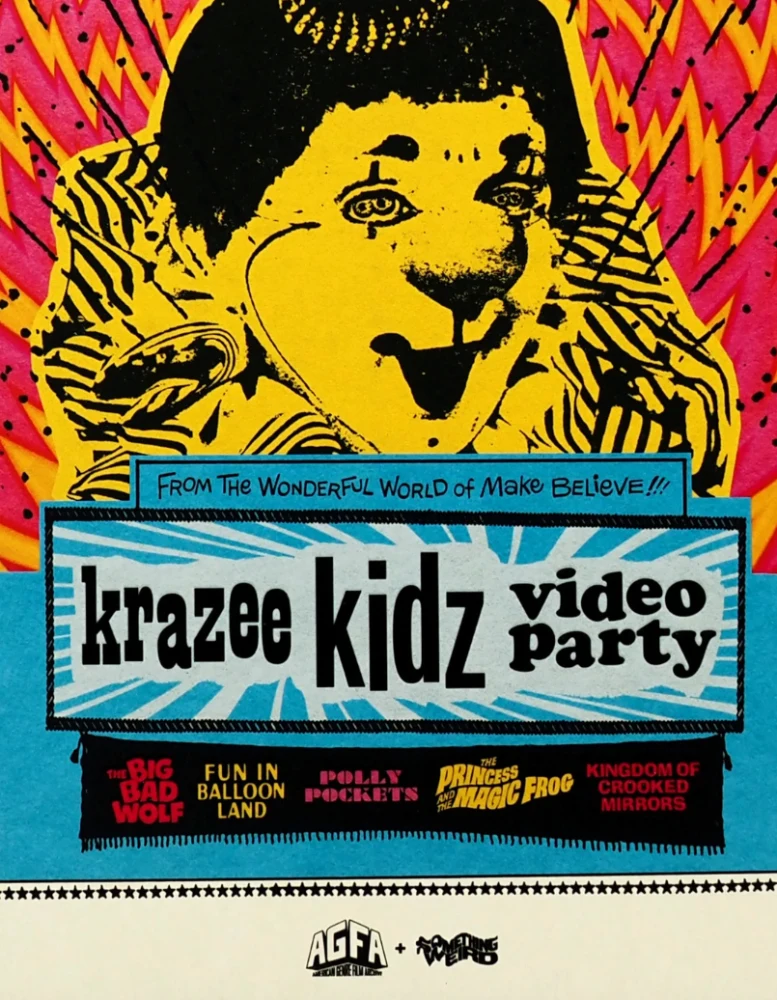 Krazee Kidz Video Party (Blu-ray) Limited Edition Slipcover (American Genre Film Archive)