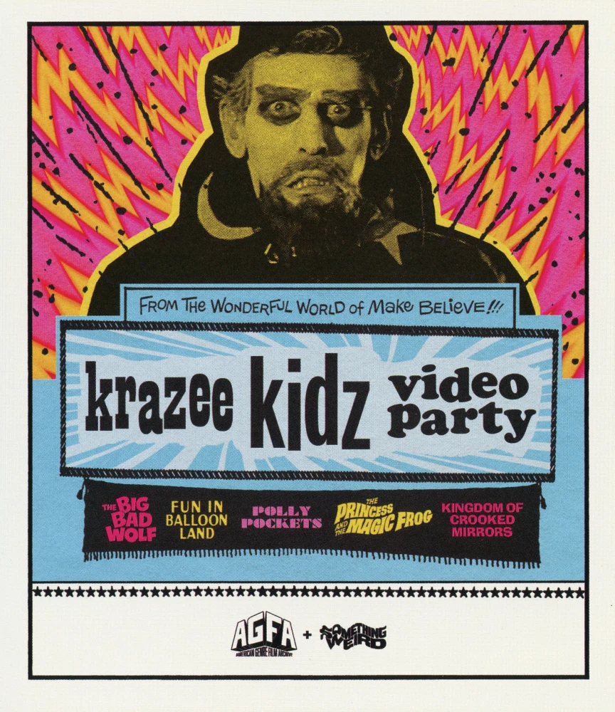 Krazee Kidz Video Party (Blu-ray) Limited Edition Slipcover (American Genre Film Archive)