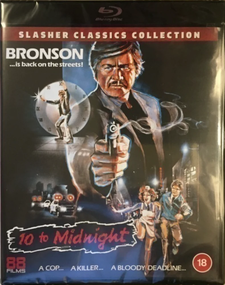 Ennen Keskiyötä - 10 to Midnight (Blu-ray) 4K masteroitu. Slasher Classic Collection 44#