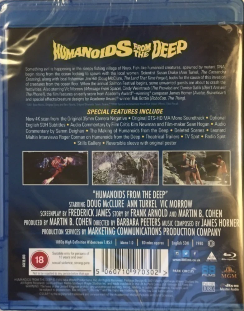 Humanoids from the Deep (Blu-ray) 1980