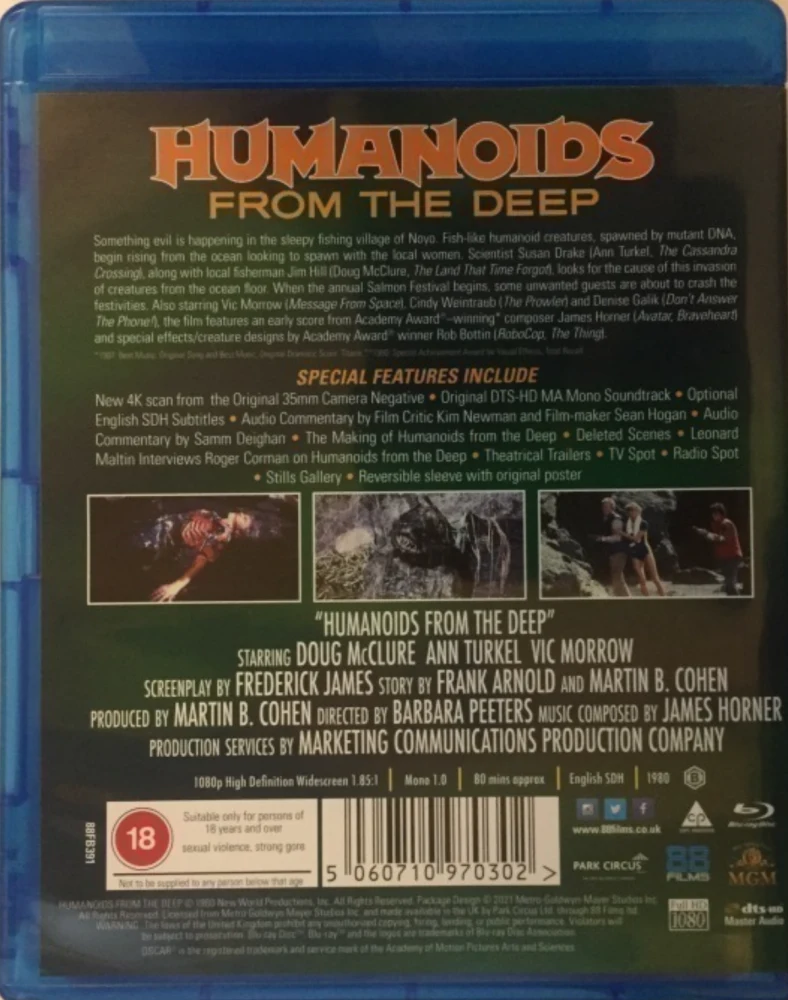 Humanoids from the Deep (Blu-ray) 1980