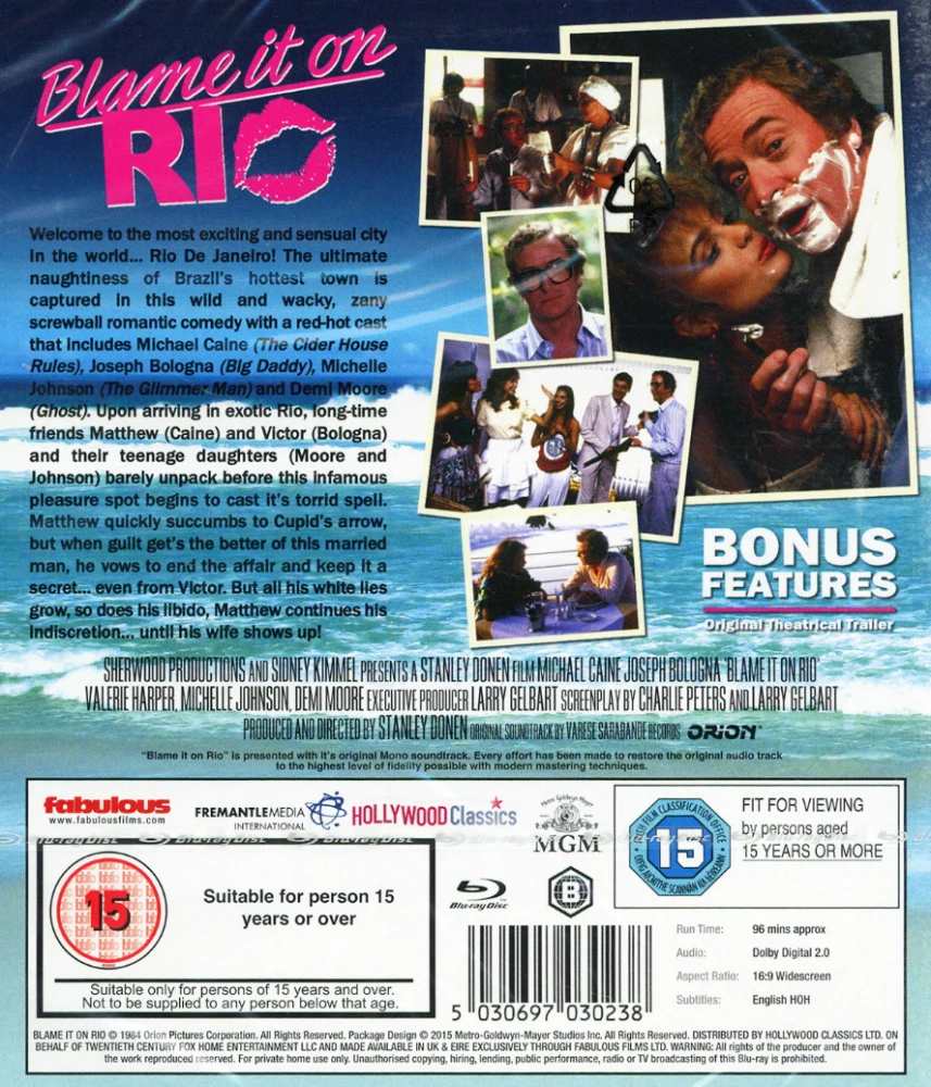Blame It On Rio - Riemuloma Riossa (Blu-ray)