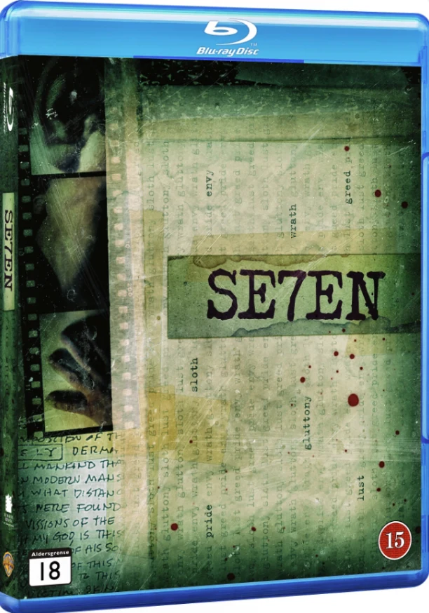 Seitsemän - Se7en (Blu-ray) Brad Pitt, Morgan Freeman
