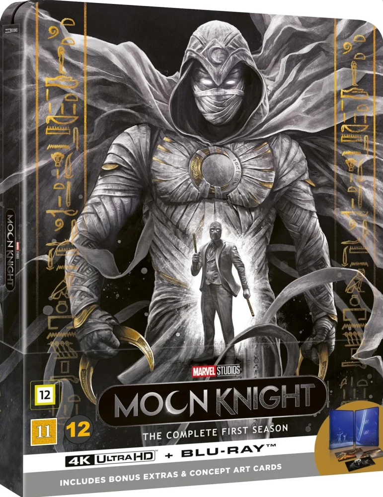 Moon Knight - Limited Edition Steelbook (2x 4K Ultra HD + 2x Blu-ray) Koko Sarja - Complete Series (TV Mini-Series)