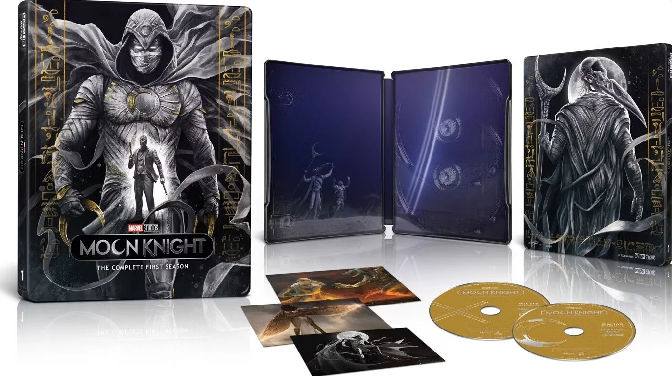 Moon Knight - Limited Edition Steelbook (2x 4K Ultra HD + 2x Blu-ray) Koko Sarja - Complete Series (TV Mini-Series)