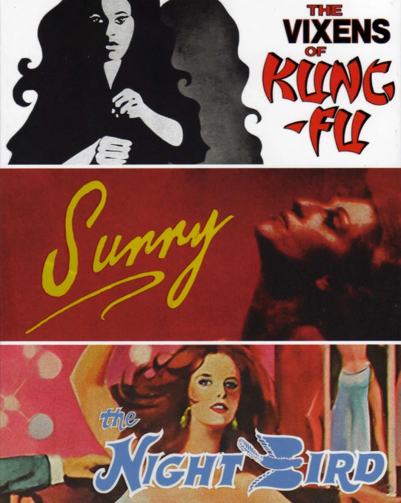 Vixens of Kung Fu + Night Bird + Sunny - Limited Edition Slipcover (Blu-ray) Peekarama