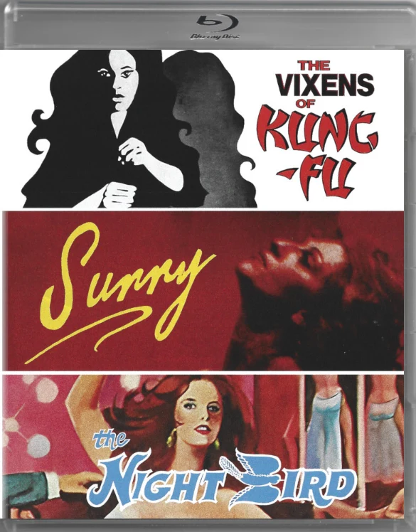 Vixens of Kung Fu + Night Bird + Sunny - Limited Edition Slipcover (Blu-ray) Peekarama