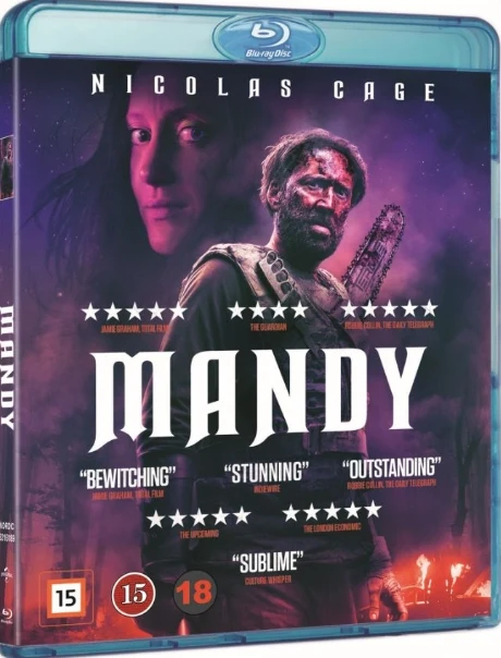 Mandy (Blu-ray) Nicolas Cage (2018)
