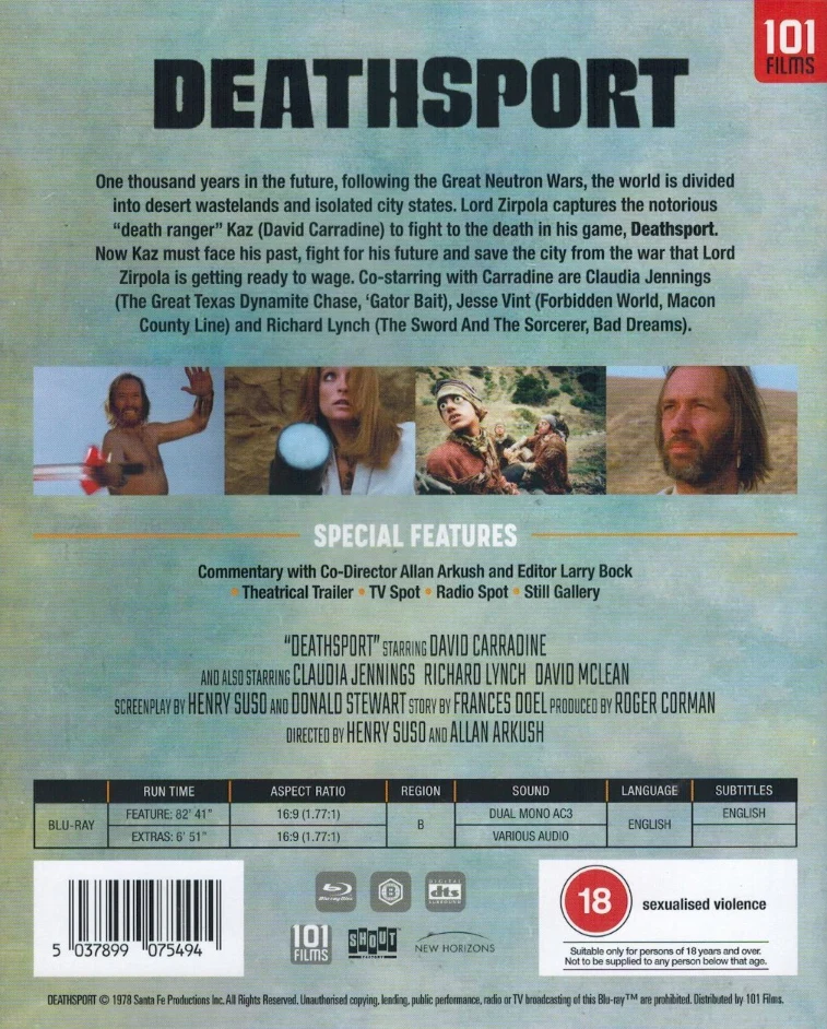 Deathsport (Blu-ray) 101 Films