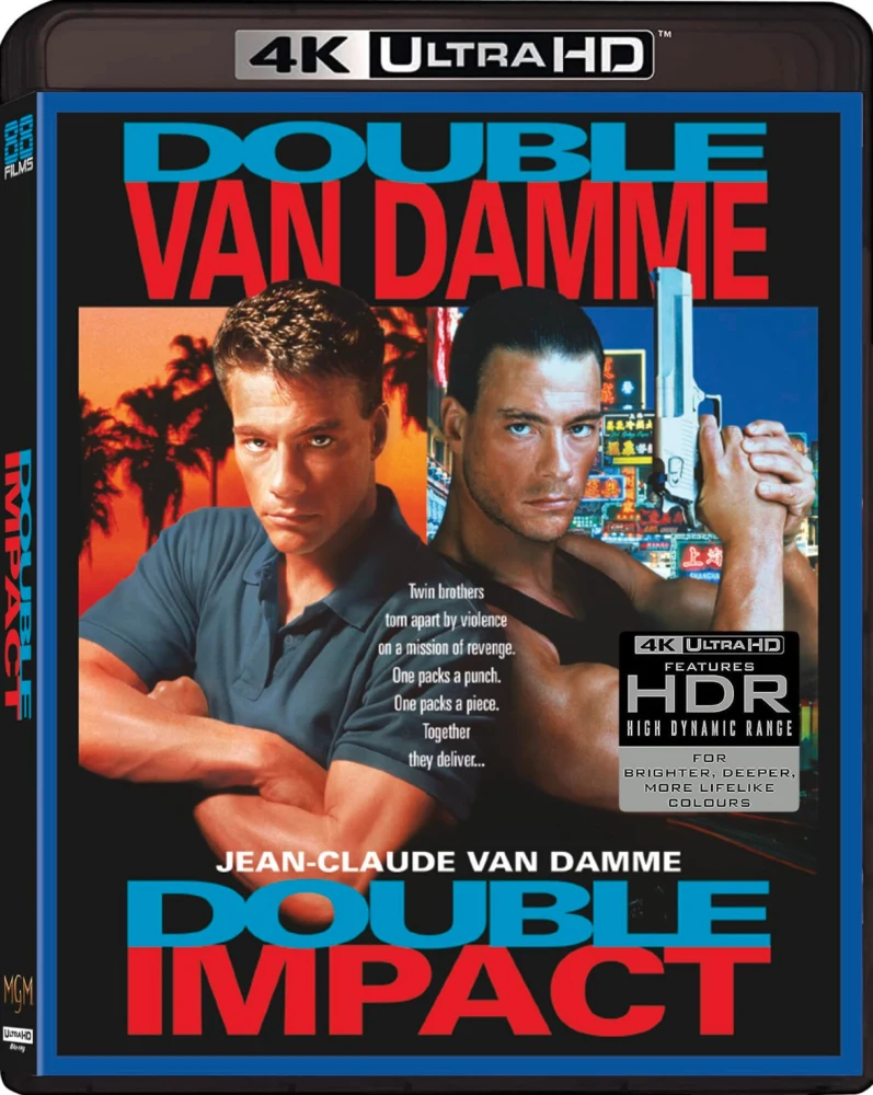 Kaksoisisku - Double Impact - Deluxe Limited Edition [4K UHD + Blu-ray]