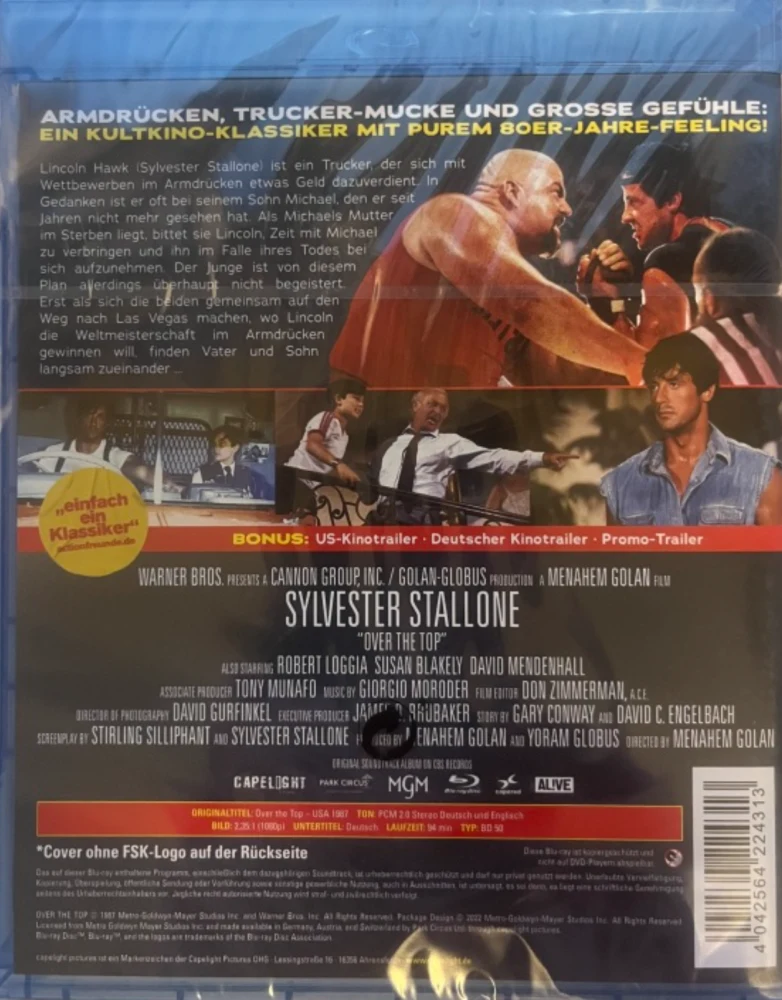 Over the Top - Terästäkin Kovempi (Blu-ray) 1987