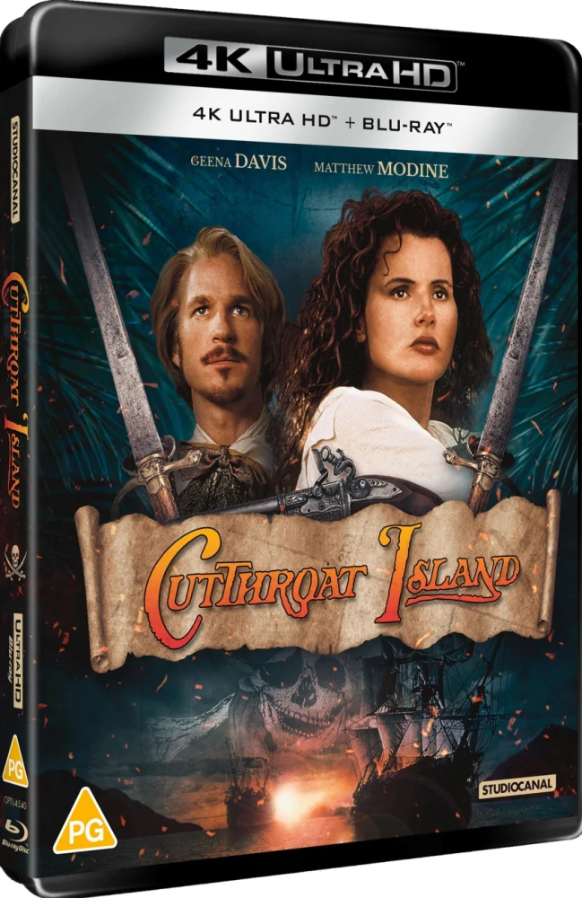 Kurkunleikkaajien saari - Cutthroat Island (4K Ultra HD + Blu-ray)