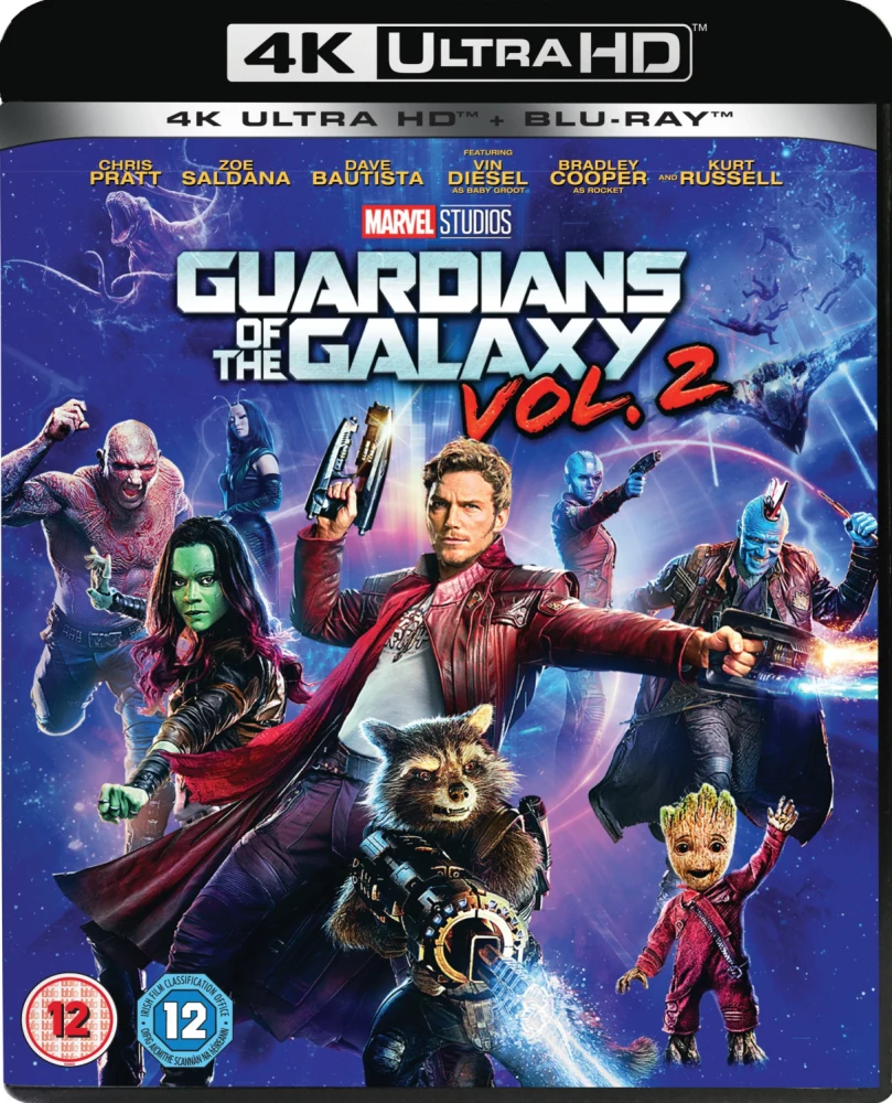 Guardians Of The Galaxy 2 (4K Ultra HD + Blu-ray) Slipcover (Guardians of the Galaxy Vol. 2)