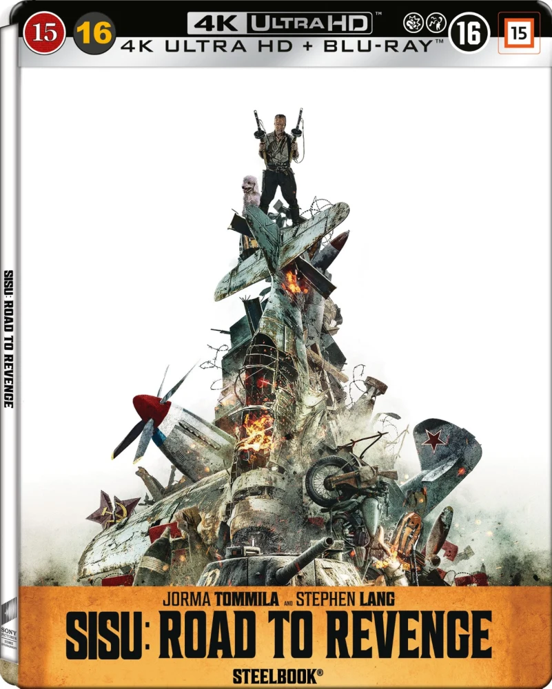 Sisu 2 (2025) Limited Edition Steelbook (4K UltraHD + Blu-ray) Sisu: Road to Revenge