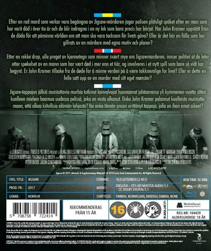 Jigsaw (Blu-ray) 2017