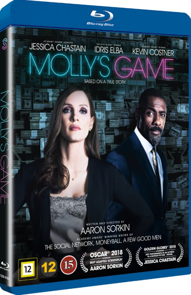 Molly's Game (Blu-ray) Jessica Chastain (2017)