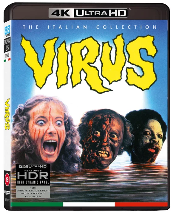Hell of the Living Dead - The Italian Collection 35# AKA Virus - Zombie Creeping Flesh (4K Ultra HD + Blu-ray)