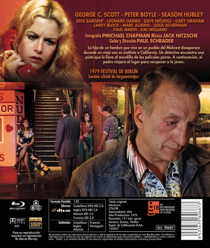 Alaston yö - Hardcore (Blu-ray) George C. Scott (1979)