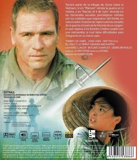 Taivas ja maa / Heaven and Earth (Blu-ray)