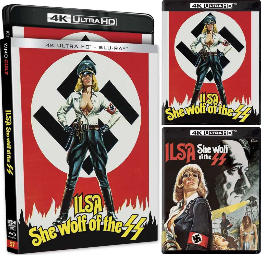 Ilsa - SS:n naarassusi (4K Ultra HD + Blu-ray) Ilsa She Wolf of the SS