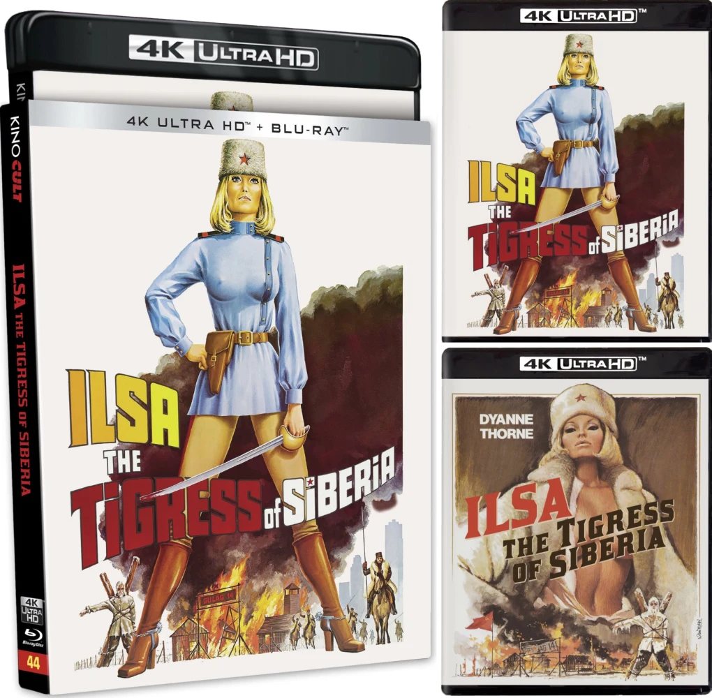 Ilsa: The Tigress of Siberia (4K Ultra HD + Blu-ray) Slipcover
