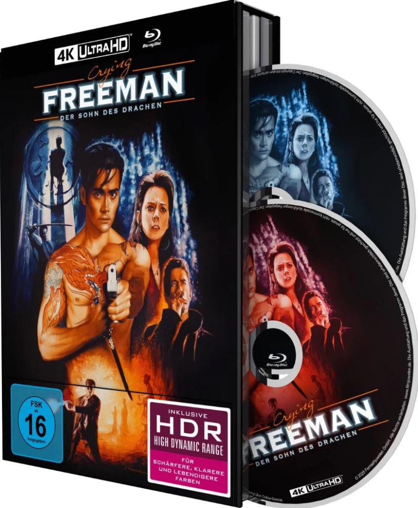 Mafian pyöveli - Crying Freeman - Limited Edition Mediabook (4K Ultra HD + Blu-ray) Collector's Edition (UNCUT)