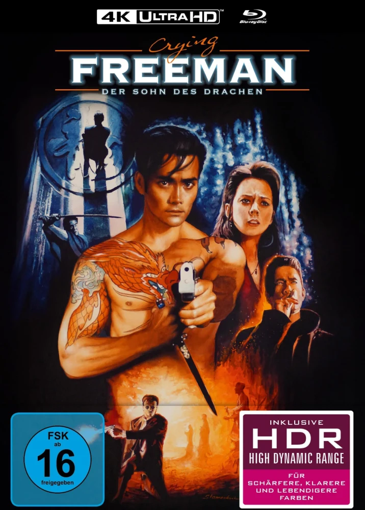 Mafian pyöveli - Crying Freeman - Limited Edition Mediabook (4K Ultra HD + Blu-ray) Collector's Edition (UNCUT)