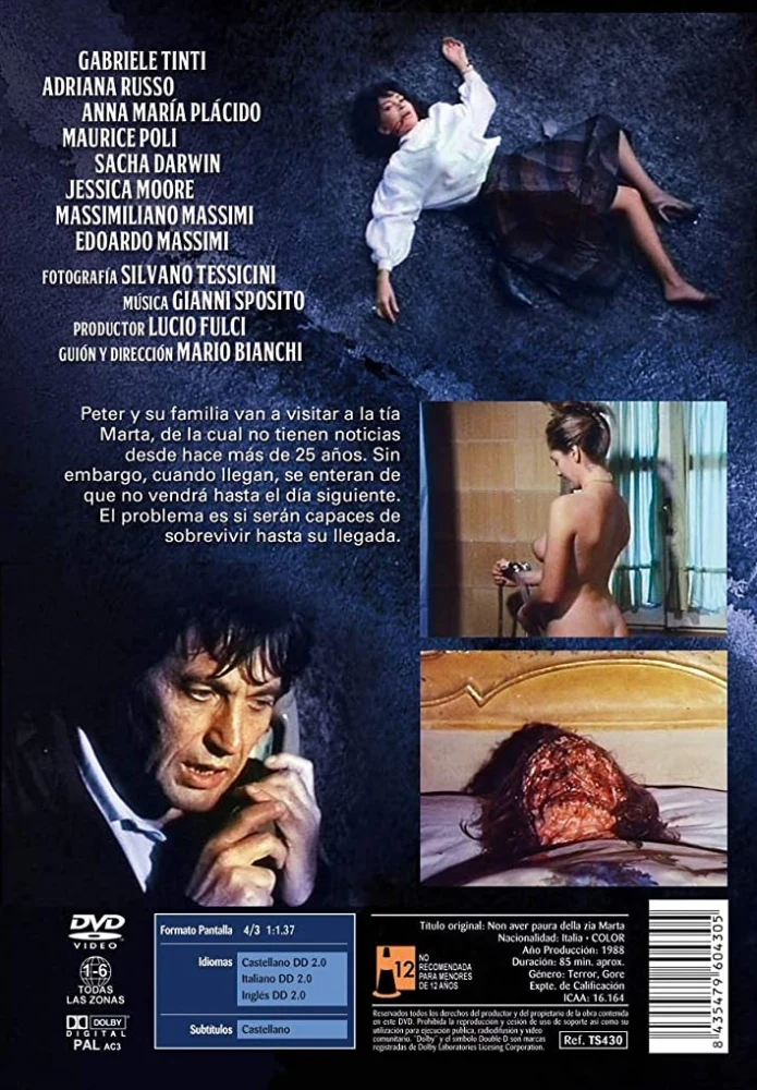 The Murder Secret - Non aver paura della zia Marta (DVD) 1988
