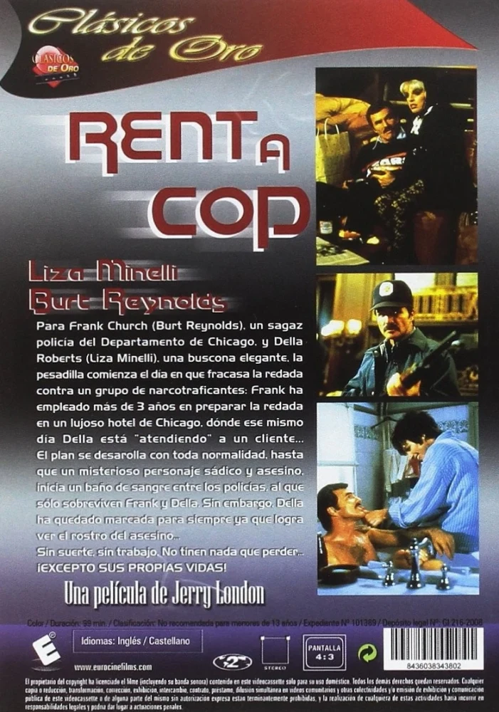 Tilaus poliisi (1987) Rent-A-Cop (DVD)