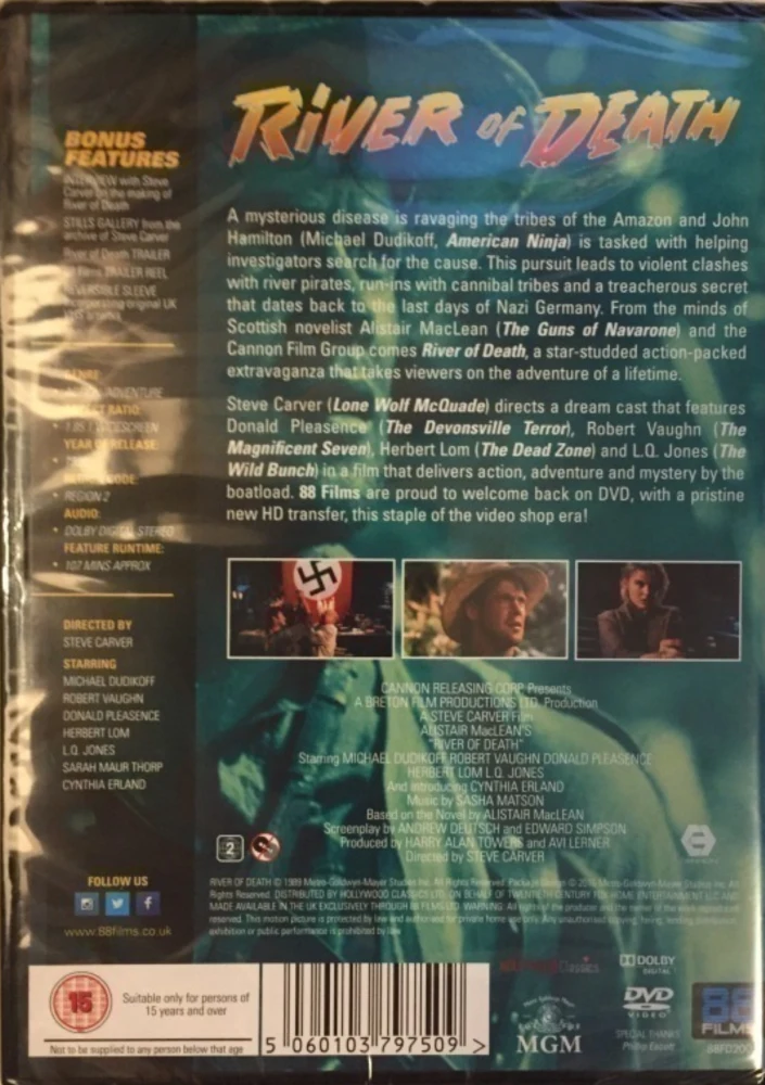 Kuoleman joki - River of Death (DVD) 