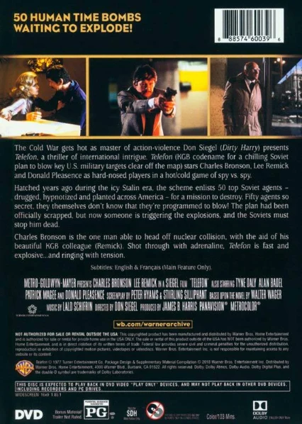 Puhelin - Telefon (DVD) Charles Bronson (1977)