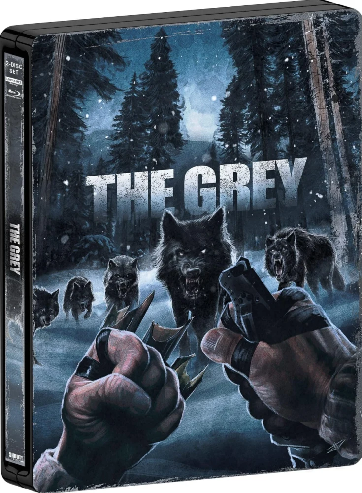 The Grey - Suden hetki - Limited Edition Steelbook (4K Ultra HD + Blu-ray)